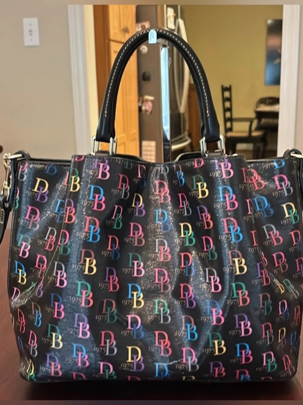 Dooney & Bourke DB75 Multi Brenna Satchel